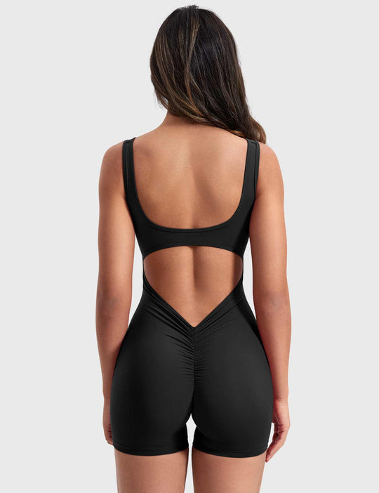 Craftsmiley™ V-Back Romper for Women – Sculpting Fit, Stylish Design &amp; All-Day Comfort
