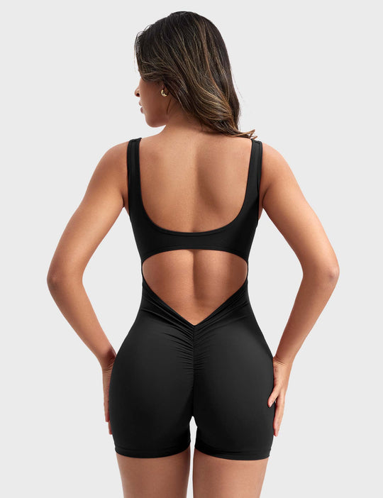 Craftsmiley™ V-Back Romper for Women – Sculpting Fit, Stylish Design &amp; All-Day Comfort