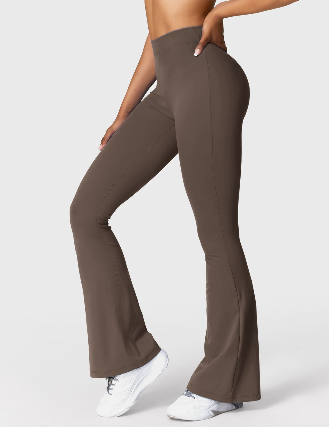 Craftsmiley V-back Flared Leggings