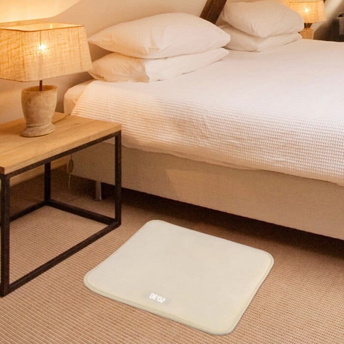 Ruggie Alarm Clock - Smart Rug Alarm (Doesn't Stop Until You Wake Up)