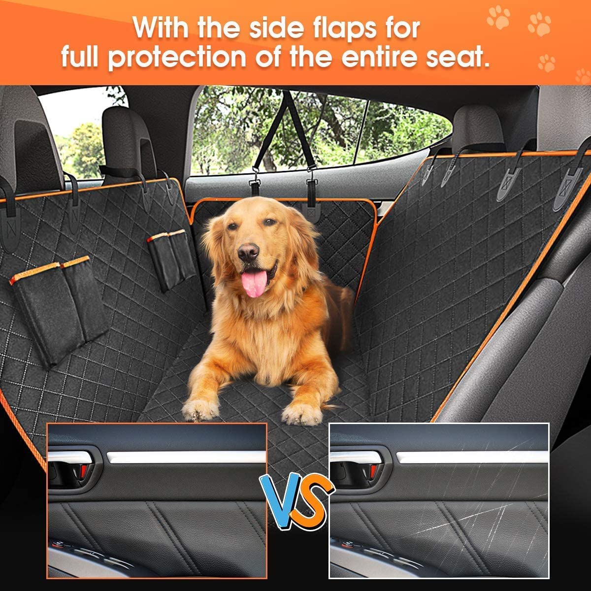 Hard Bottom Dog Seat Cover (Fits Any Car)