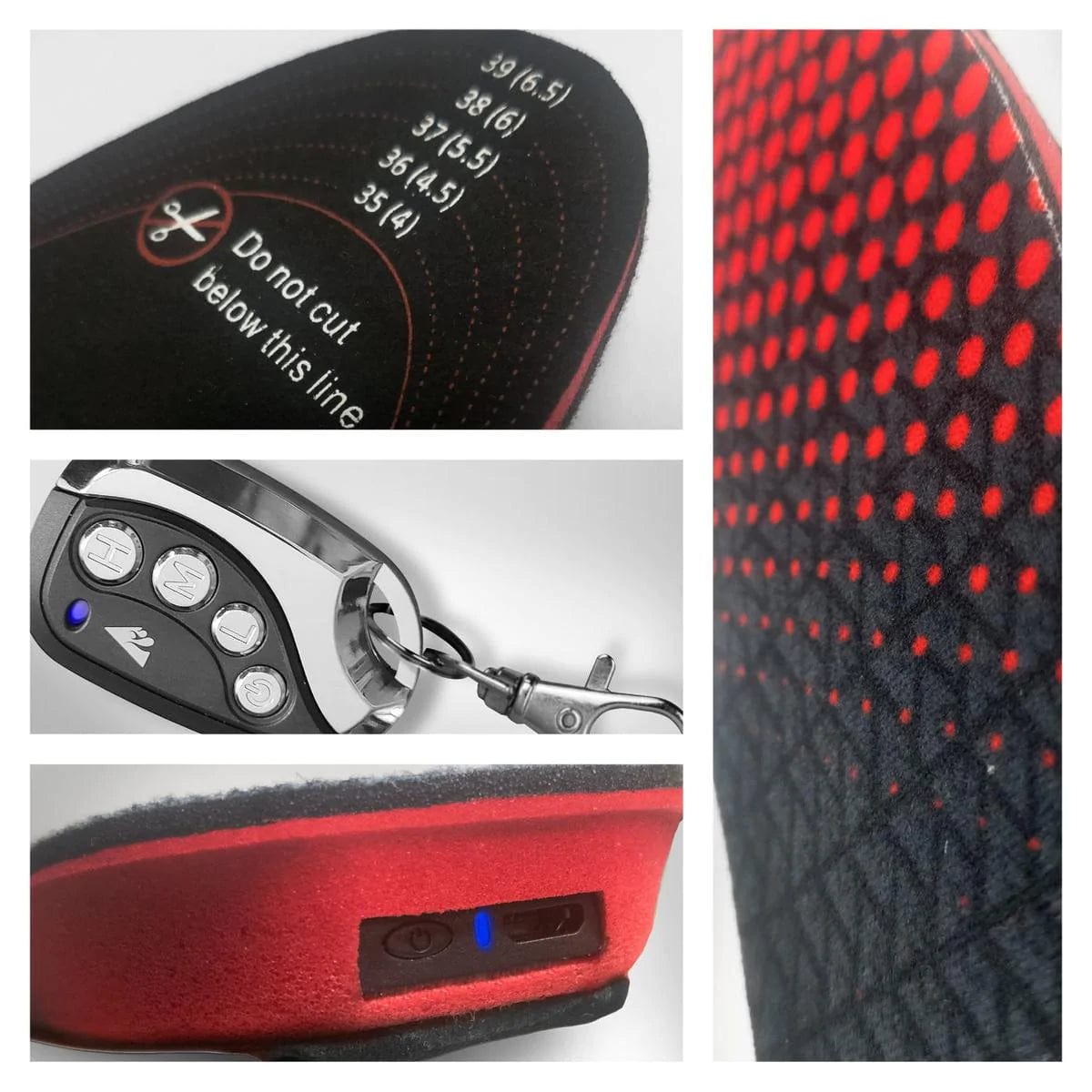 Wireless Heated Insoles [ Upgraded ]