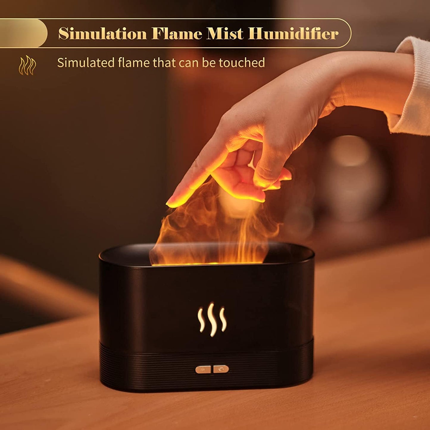 Flame Humidifier Lamp