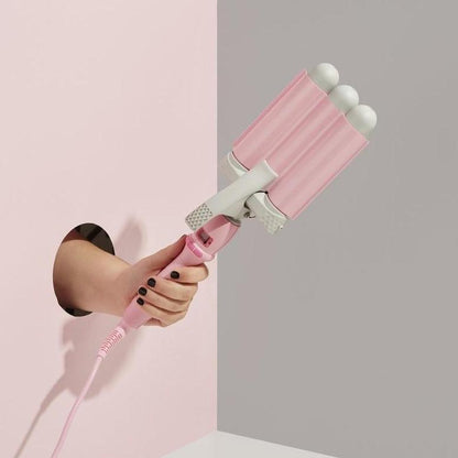 Hair Waver - 3 Barrel Curling Iron - Hair Stylist's First Choice